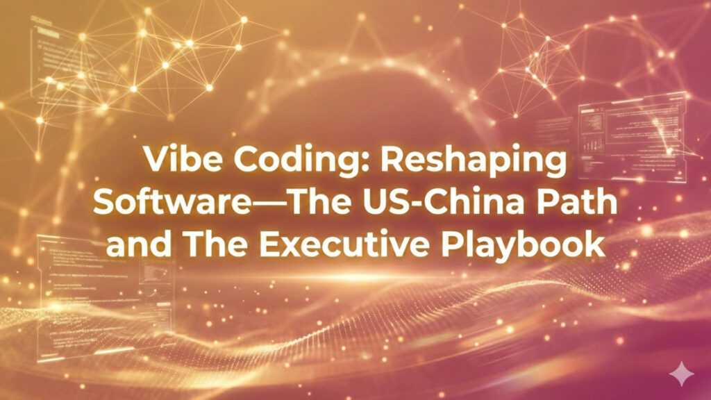 The Coming Power Shift in Software: A China–U.S. Strategy Comparison Through the Lens of Vibe Coding KellyOnTech Mans International