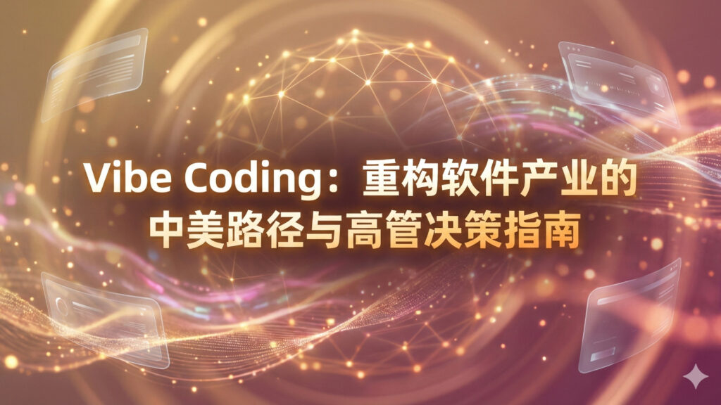 Vibe Coding：重构软件产业的中美路径与高管决策指南 KellyOnTech Mans International