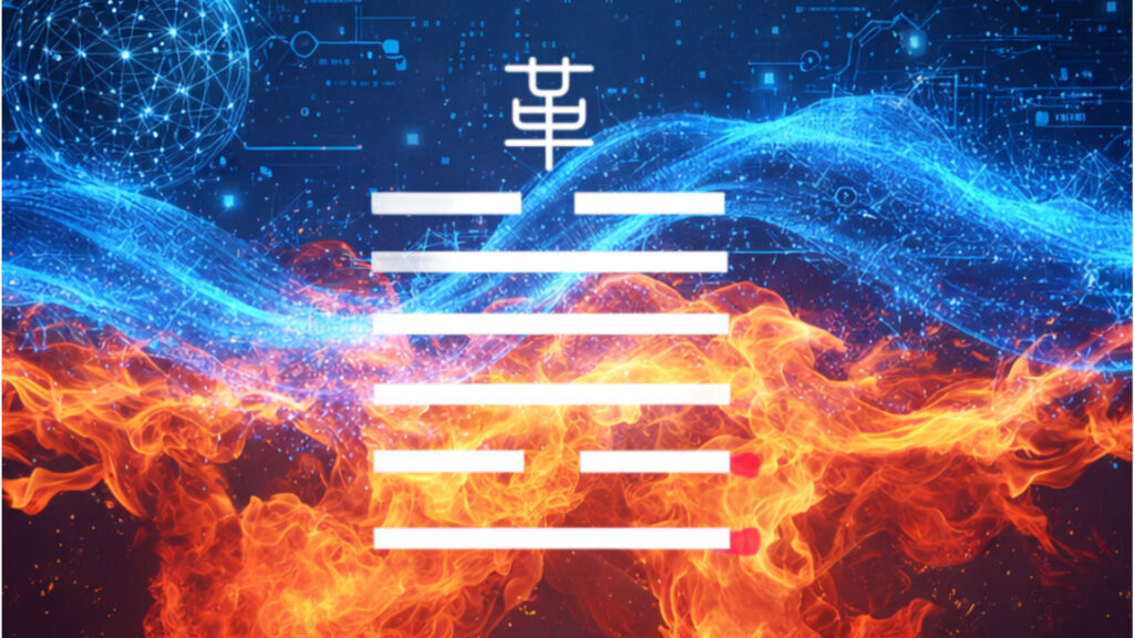 Image: I Ching 2025 Guiding Hexagram - Ge (Revolution) KellyOnTech Mans International