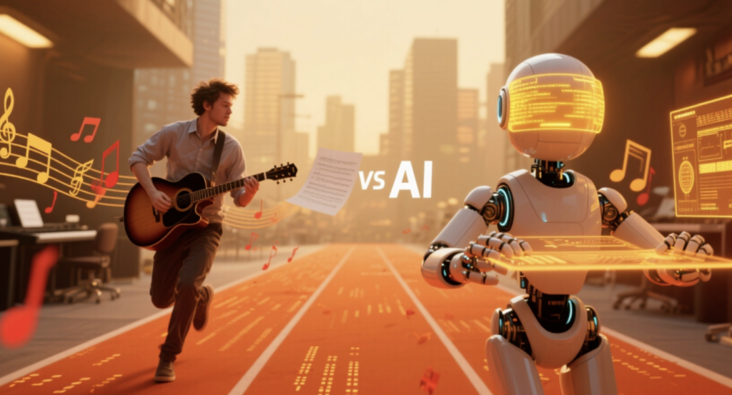  Musicians vs. AI KellyOnTech Mans International