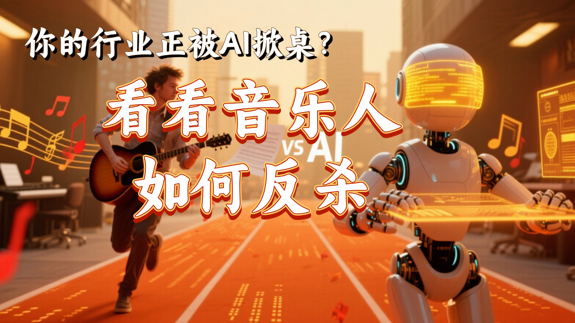 你的行业正被AI掀翻桌？学学音乐人的“反杀”思路 KellyOnTech Mans International
