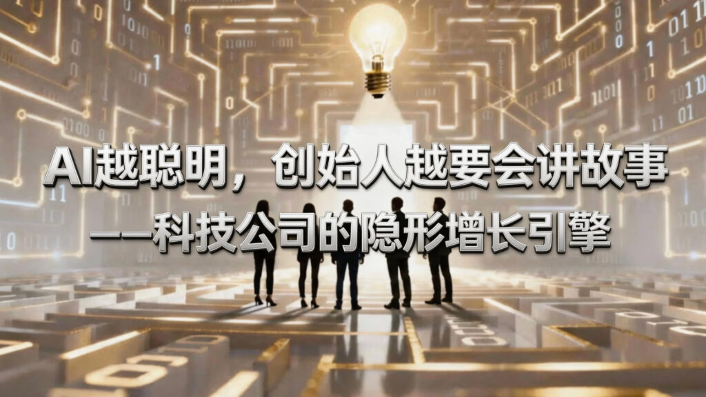 AI越聪明，创始人越要会讲故事——科技公司的隐形增长引擎 Mans International