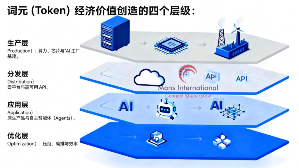词元 (Token) 经济价值创造的四个层级 Mans International