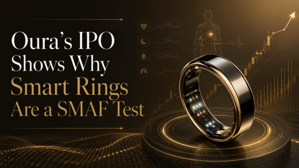 Oura's IPO Shows Why Smart Rings Are a SMAF Test Mans International