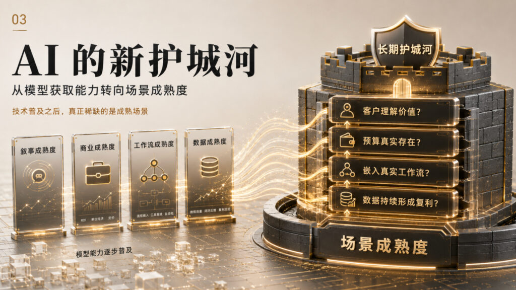 AI 的新护城河:从模型获取能力转向场景成熟度 萃有集 Mans International