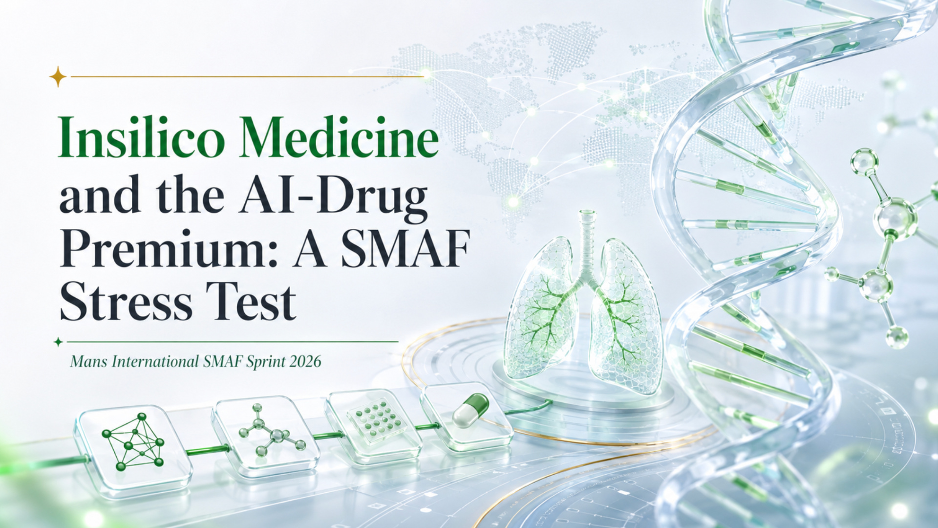 Insilico Medicine and the AI-Drug Premium: A SMAF Stress Test Mans International