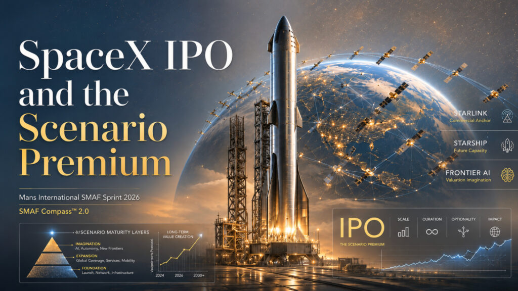 SpaceX IPO and the Scenario Premium Mans International SMAF Sprint 2026
