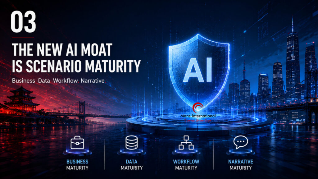 The New AI Moat Is Scenario Maturity Mans International