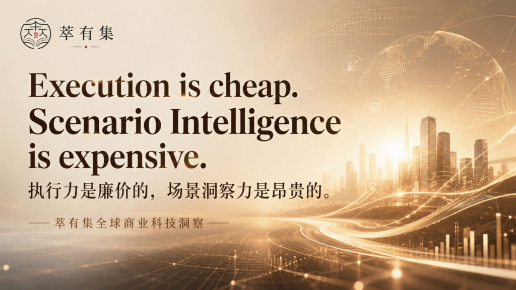 执行力是廉价的,场景洞察力是昂贵的 Mans International