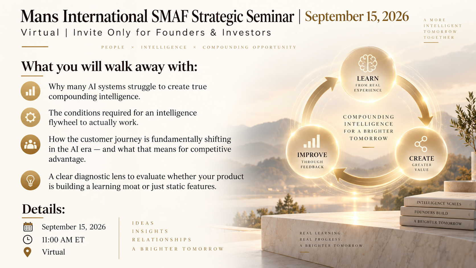 A Closed-Door SMAF Seminar Mans International