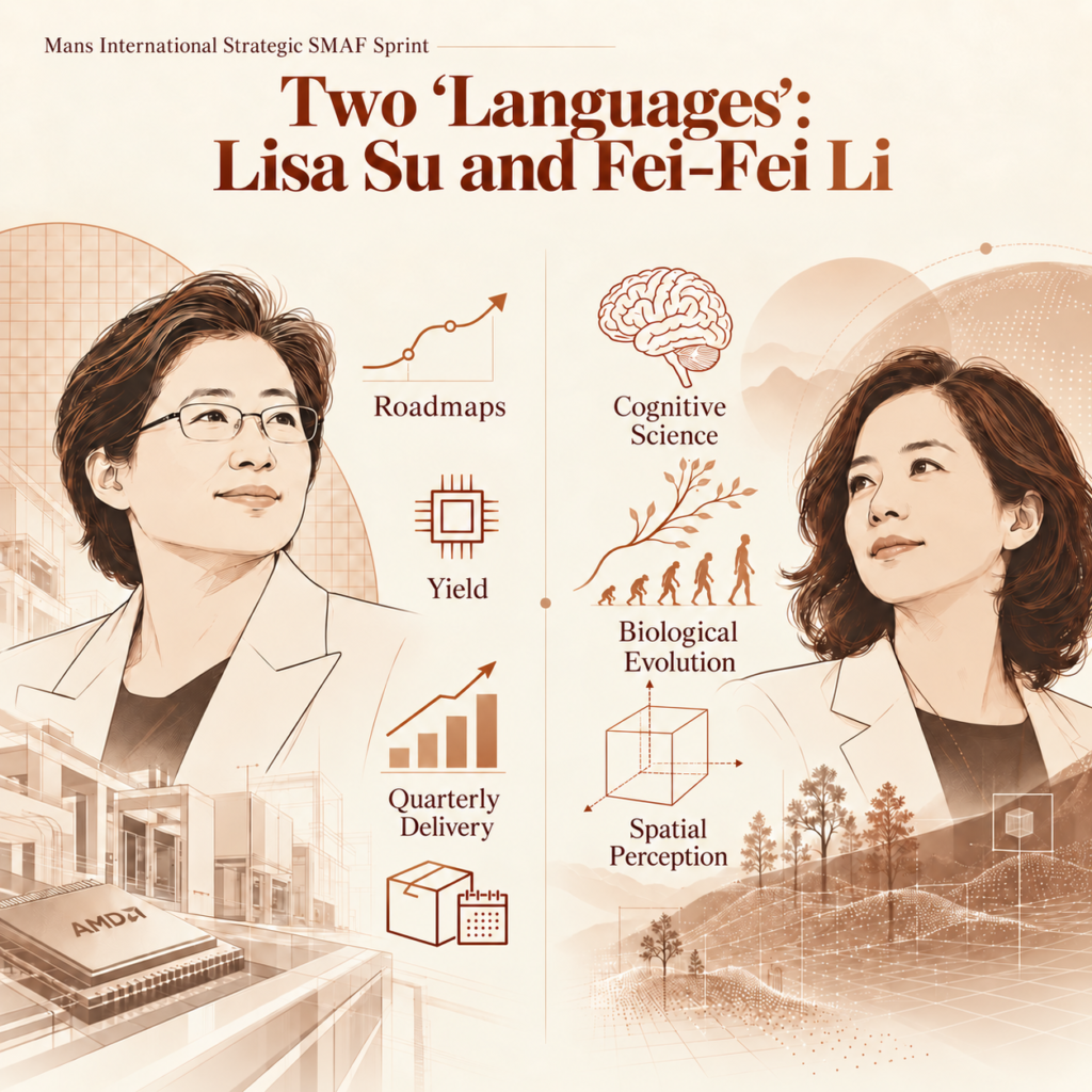 Two Languages: Lisa Su and Fei-Fei Li Mans International